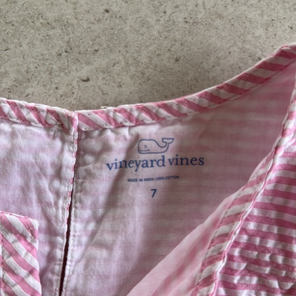 VINEYARD VINES
Girls' Seersucker Shift Dress - Picture 4 of 8